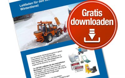 Kostenloser Leitfaden: Betrieblicher Winterdienst – mit Checklisten